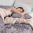 The White Moss Hannah Reversible Print Pinch Pleat AC Comforter With 2 Pillow Cover
